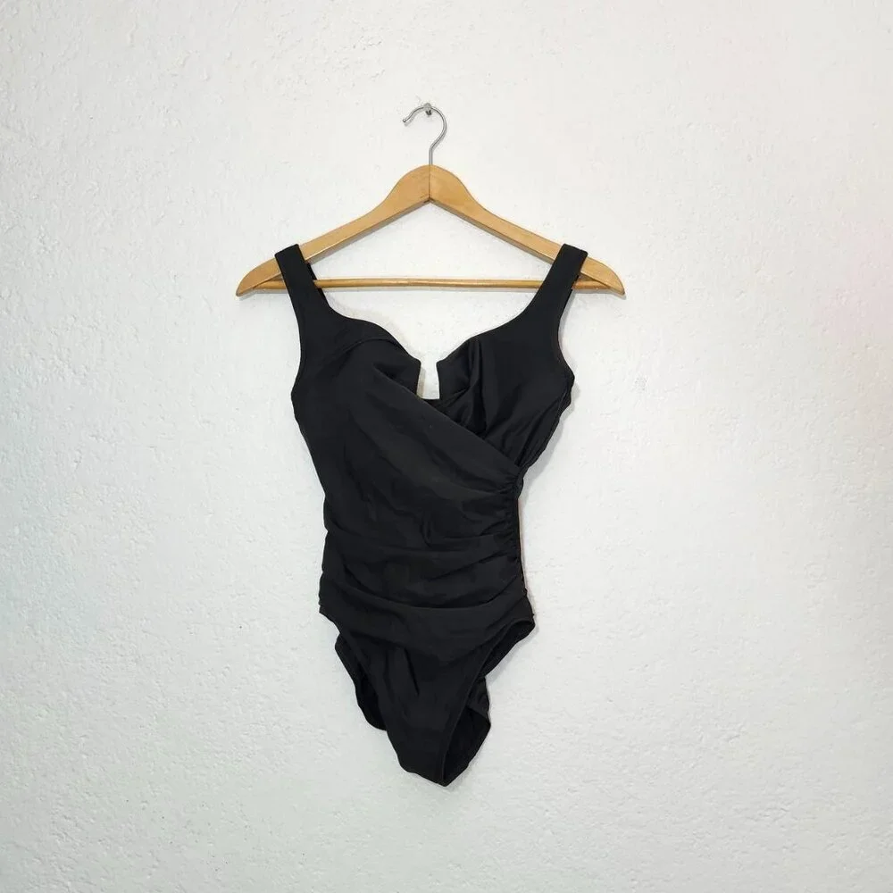 miraclesuit Black escape one piece swimsuit - Picture 2 of 4